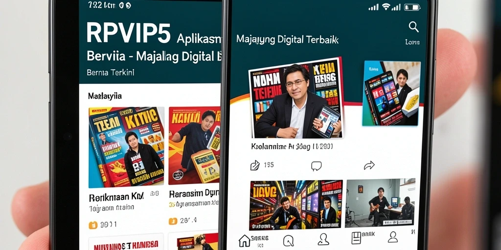 Tampilan antarmuka RPVIP5 yang modern dan interaktif.